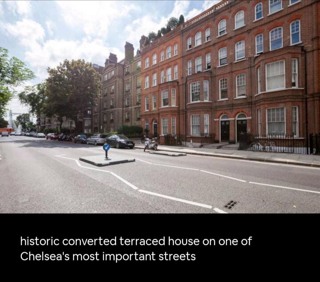 런던 Boho Chic In Chelsea 아파트 외부 사진