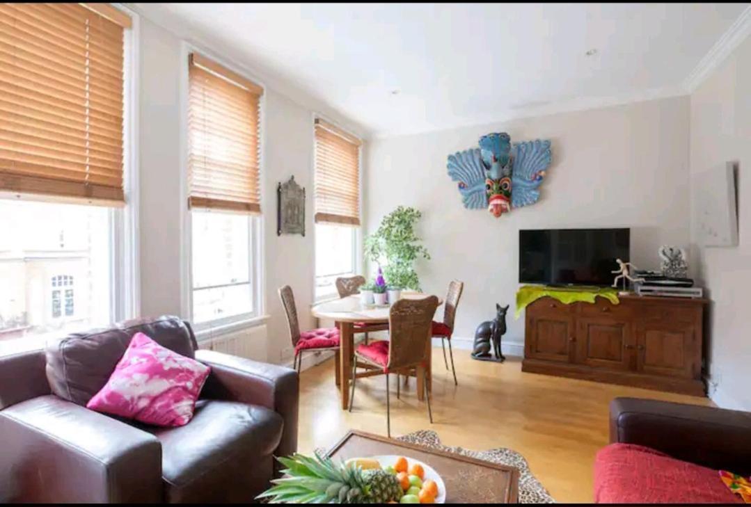 런던 Boho Chic In Chelsea 아파트 외부 사진